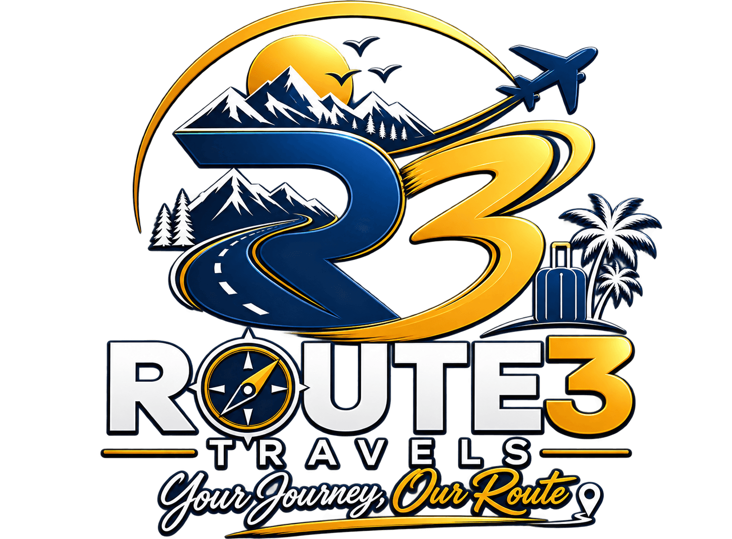 Route3 Travels Logo